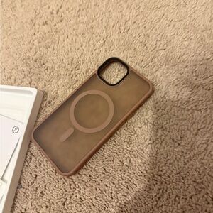 Stylish Brown iPhone 16 Pro Case
